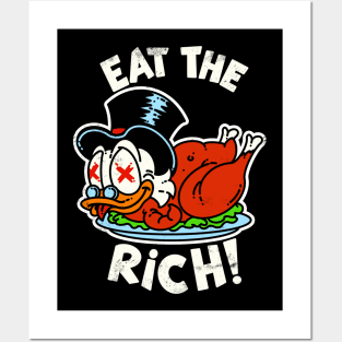 EAT THE RICH! Posters and Art